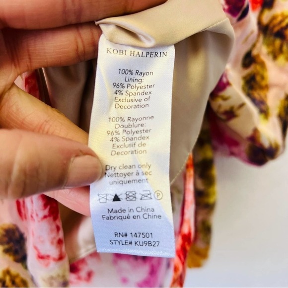 Kobi Halperin $428 Luxury Embellished Sequin Embroidered Hailee Blouse NWT XS - Picture 9 of 16